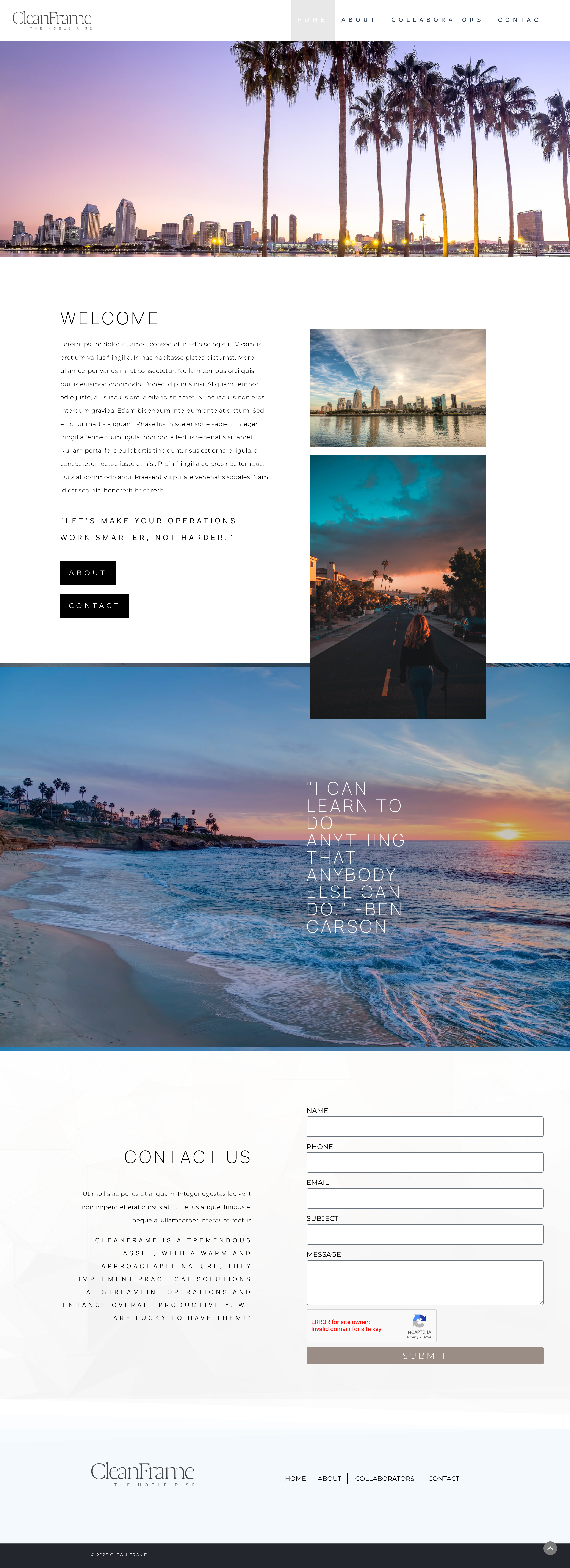 PRE-DESIGNED WEBSITE (Prefab)
